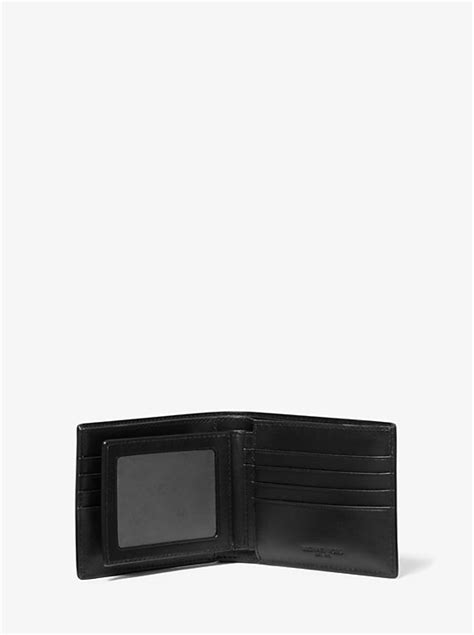 henry smooth leather michael kors|Michael Kors Men's Henry Smooth Leather Slim Billfold .